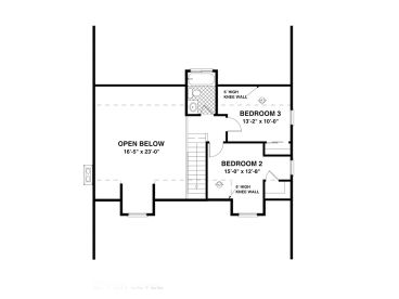 2nd Floor Plan, 007H-0012