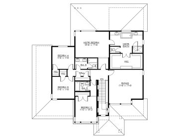2nd Floor Plan, 035H-0142