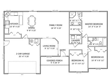 Floor Plan, 065H-0024