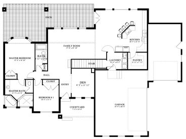Floor Plan, 065H-0002
