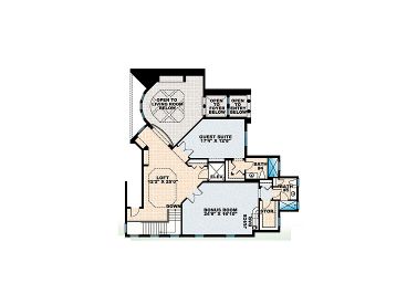 2nd Floor Plan, 040H-0068