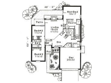 Floor Plan, 002H-0004