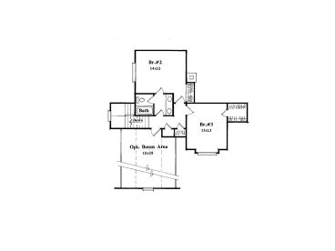 2nd Floor Plan, 030H-0062