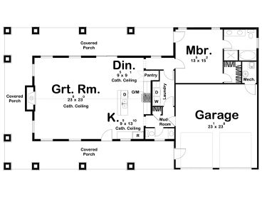 Floor Plan, 050H-0383