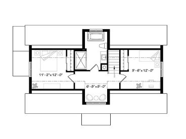 2nd Floor Plan, 027H-0459