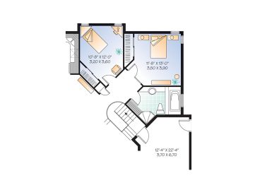 Opt Floor Plan, 027H-0006