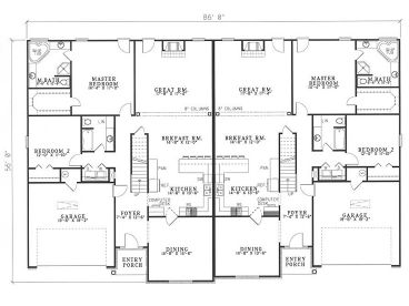 1st Floor Plan, 025M-0029