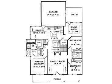 Floor Plan, 019H-0122
