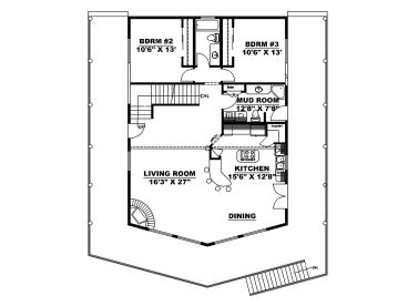 1st Floor Plan, 012H-0301