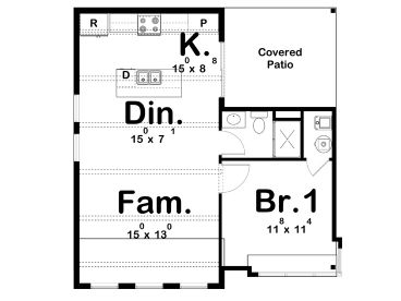 Floor Plan, 050H-0157