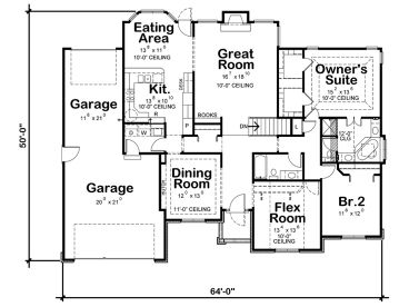 Floor Plan, 031H-0409