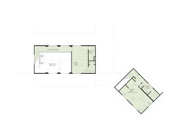 2nd Floor Plan, 025H-0312