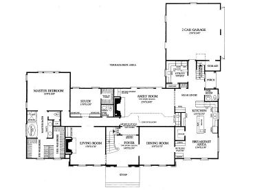 1st Floor Plan, 063H-0179