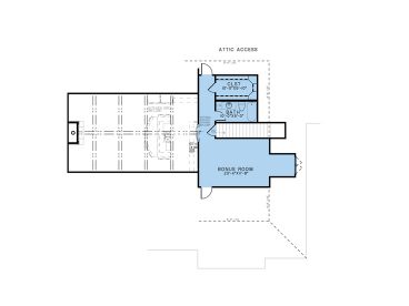 2nd Floor Plan, 074H-0229