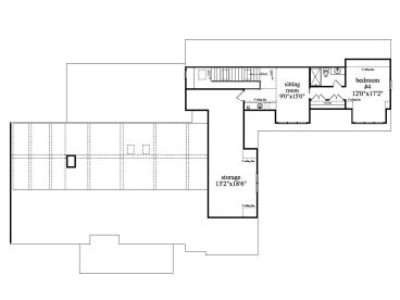 2nd Floor Plan, 053H-0109