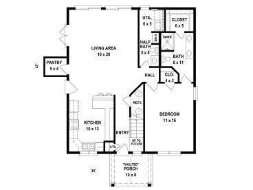 Floor Plan, 006H-0161