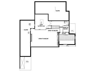 2nd Floor Plan, 012H-0257
