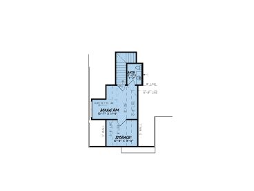 2nd Floor Plan, 074H-0110