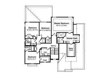 2nd Floor Plan, 046H-0169