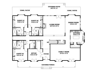 1st Floor Plan, 012H-0252