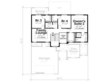 2nd Floor Plan, 031H-0472