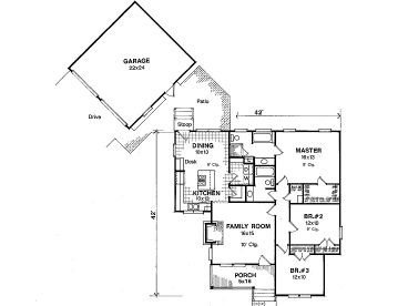 Floor Plan, 030H-0008