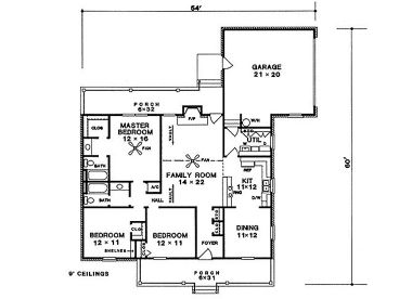 Floor Plan, 004H-0024