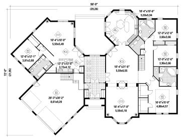 Floor Plan, 072H-0048