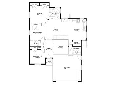 Floor Plan, 065H-0119