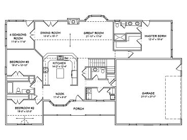 Floor Plan, 048H-0047