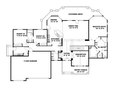 Floor Plan, 012H-0147