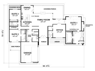 Floor Plan, 031H-0534