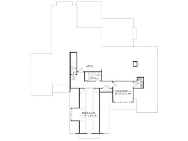 2nd Floor Plan, 086H-0121