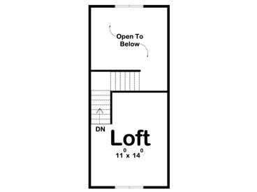 2nd Floor Plan, 050H-0153