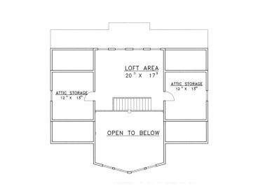 2nd Floor Plan, 012H-0069