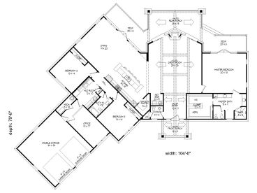 Floor Plan, 062H-0434