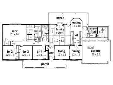 Floor Plan, 021H-0124