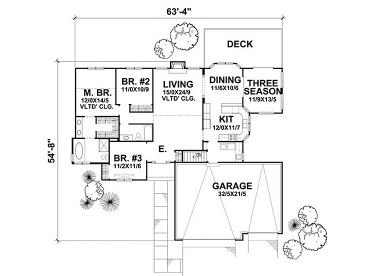 Floor Plan, 016H-0029