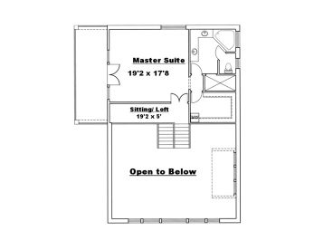 2nd Floor Plan, 012H-0017