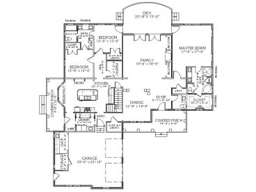 Floor Plan, 067H-0020