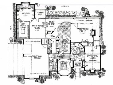 1st Floor Plan, 002H-0071