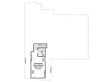 2nd Floor Plan, 001H-0242
