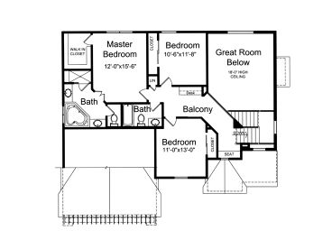 2nd Floor Plan, 046H-0043