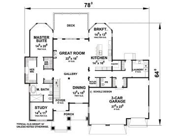 Floor Plan, 031H-0297