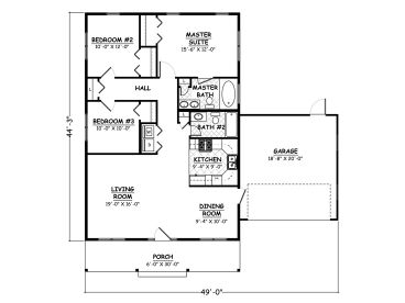 Floor Plan, 078H-0028