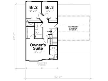 2nd Floor Plan, 031H-0506