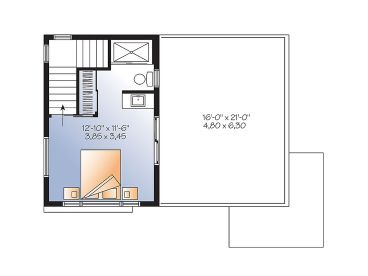 2nd Floor Plan, 027H-0404