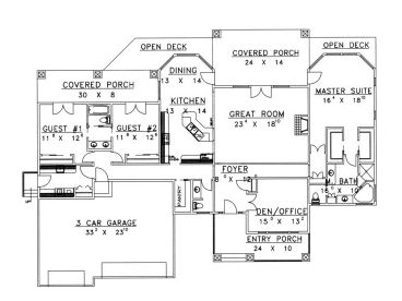 Floor Plan, 012H-0031