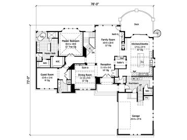 Floor Plan, 023H-0152