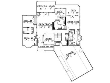 Floor Plan, 012H-0050